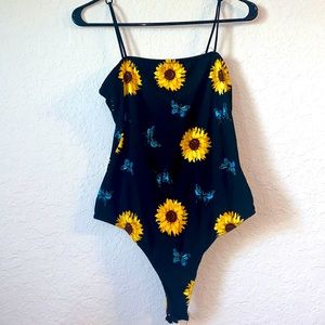 Cute large bodysuit runs small